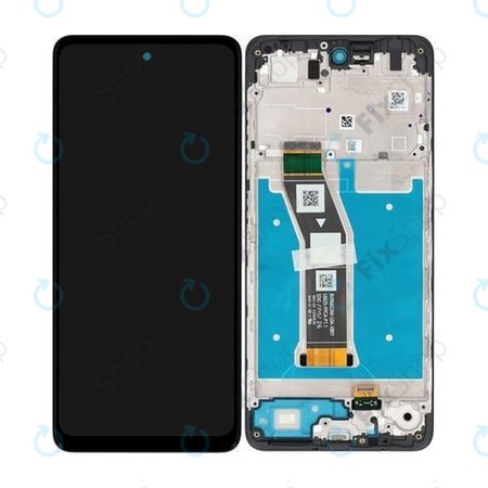 Motorola Moto G04 - Écran LCD + Ecran Tactile + Cadre (Black) - 5D68C23890 Genuine Service Pack
