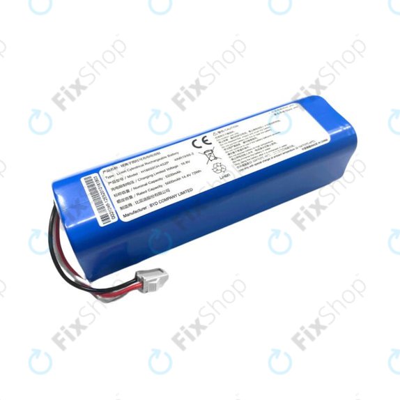 Xiaomi Roidmi EVA, EVE Plus, Viomi S9, Lenovo T1 Pro, Lydsto R1, R1 Pro, S1, S1 Pro, G2, Honiture Q6 SE, Q6 Pro - Batterie NR18650, M26-4S2P, SUN-INTE-181, H18650CH-4S2P, XJT-2P4S-5 Li-Ion 14.4V 5200m
