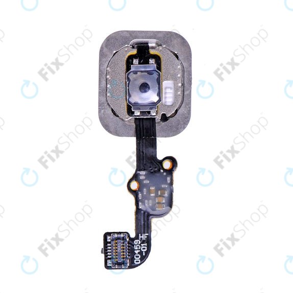 Apple iPhone 6S, 6S Plus - Bouton Home + Câble Flex (Gris sidéral)