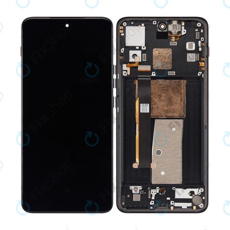 Motorola Thinkphone - Écran LCD + Ecran Tactile + Cadre (Carbon Black) OLED