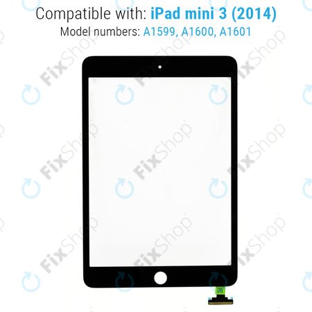 Apple iPad Mini 3 - Écran tactile (Noir)
