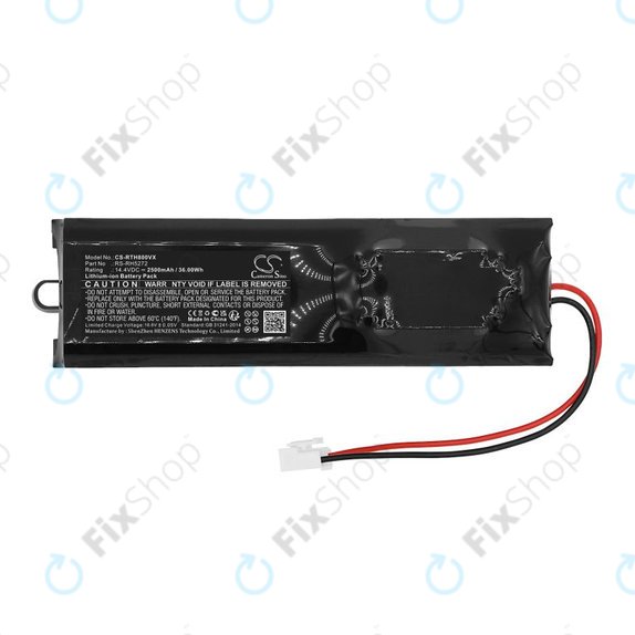 Batterie pour Rowenta Air Force Extreme, 2500mAh, Li-Ion, 14.4V, RS-RH5272, HQ