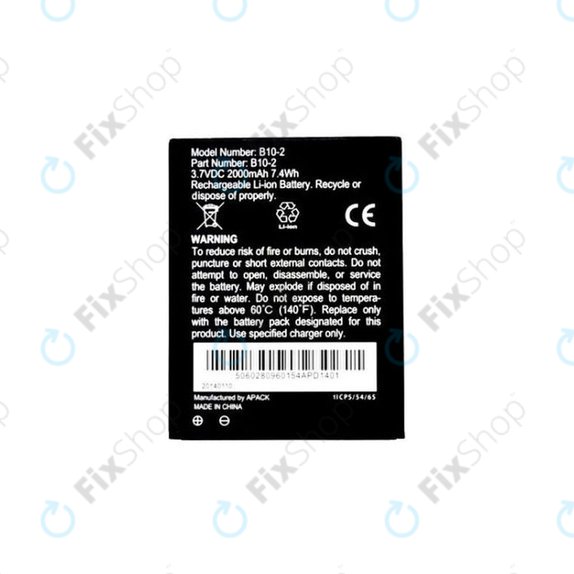 Caterpillar CAT B15 - Batterie (B10-2) 2000mAh