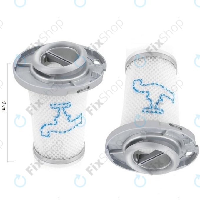 Filtre à poussière ZR009006, 2 pièces pour Rowenta X-Force, X-Pert, X-Combo