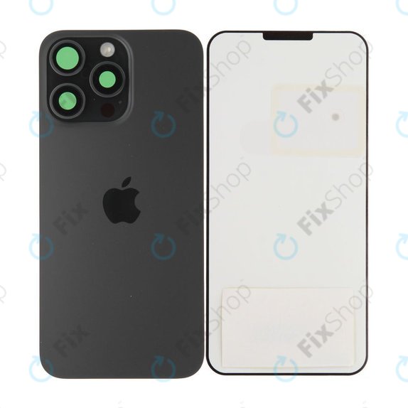 Verre du boîtier arrière pour iPhone 15 Pro Max | Black Titanium | 661-36907 | Genuine Apple