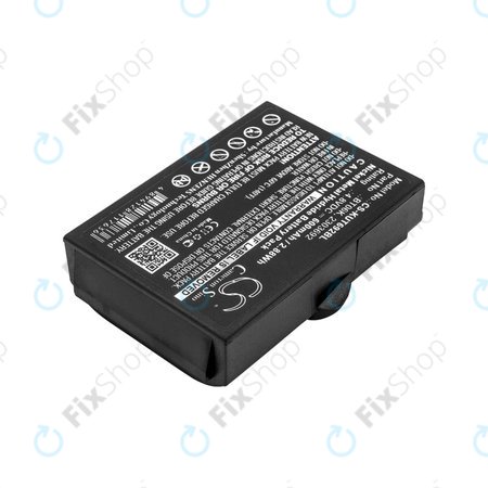 Batterie pour Ikusi T70, TM70, 600mAh, Ni-MH, 4.8V, BT06K, HQ