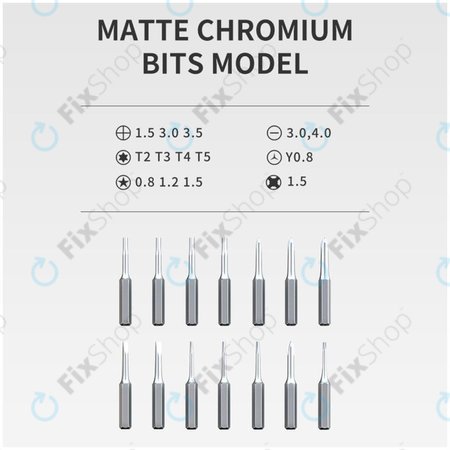 Jakemy JM-Y06 - Tournevis électrique intelligent de précision 16en1