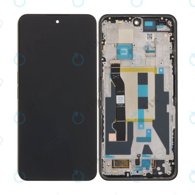 Nothing Phone (3a) Pro - Écran LCD + Écran tactile + Cadre (Black) OLED