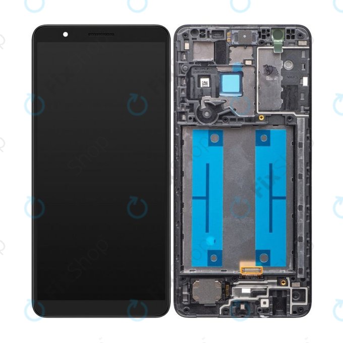 Samsung Galaxy A01 CORE A013F - Écran LCD + Écran Tactile + Cadre (Noir) - GH82-23561A, GH82-23392A Genuine Service Pack