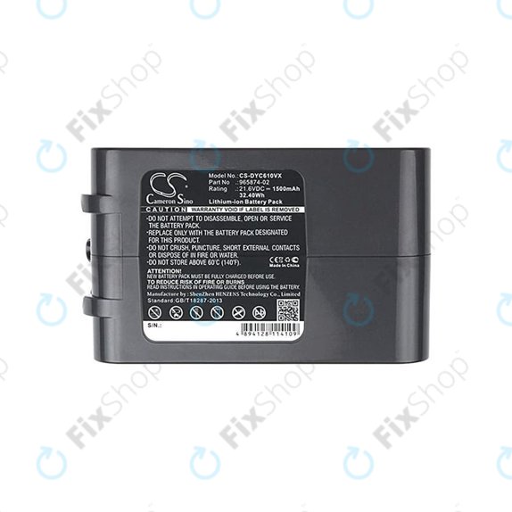 Dyson DC-series, V6 - Batterie Li-Ion 1500mAh HQ
