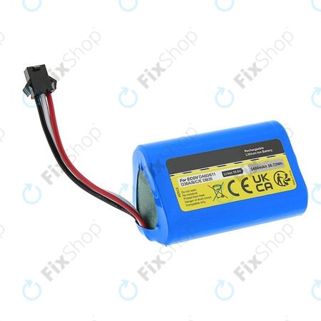 Ecovacs Deebot Slim-series, DA-series, D-series - Batterie DA60-Darfon Li-Ion 10.8V 3400mAh
