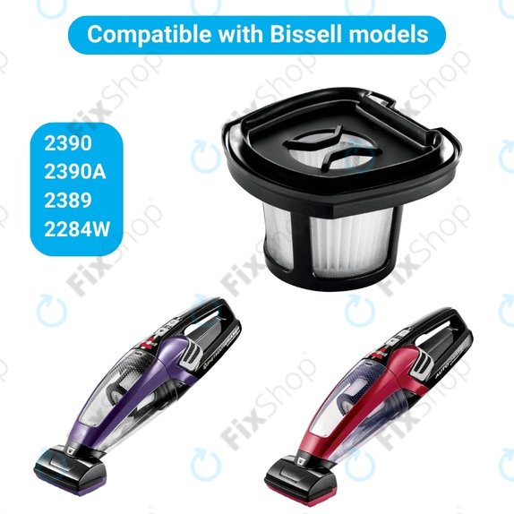 Bissell Gomme à poils d'animaux - Filtre 2579