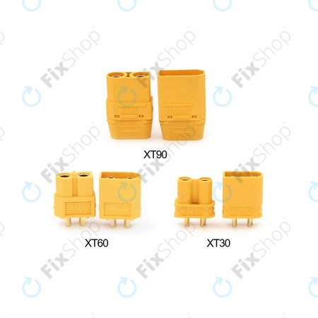 Amass - Connecteur de batteries (XT30U + XT60 + XT90)