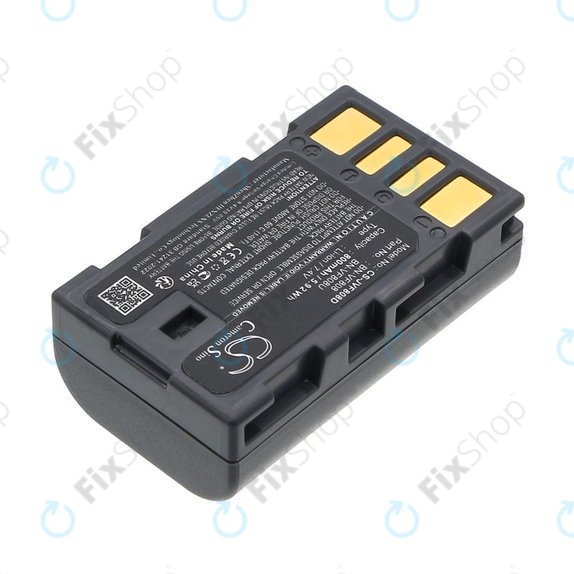 Batterie pour JVC Gr-D850ek, 800mAh, Li-Ion, 7.4V, BN-VF808, HQ