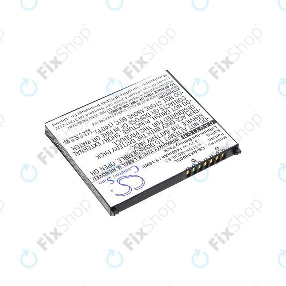 Batterie pour HP Compaq iPAQ rx3000, rx3115, rx3700, hx2110, hx2790, 1400mAh, Li-Ion, 3.7V, HSTNH-M03B-SS, HQ