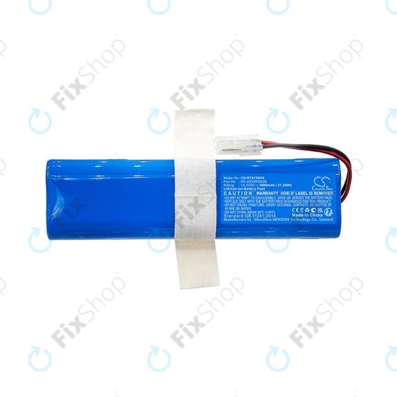 Rowenta X-PLORER S75s, S75s+ - Batterie SS-2230002528 Li-Ion 14.4V 2600mAh HQ