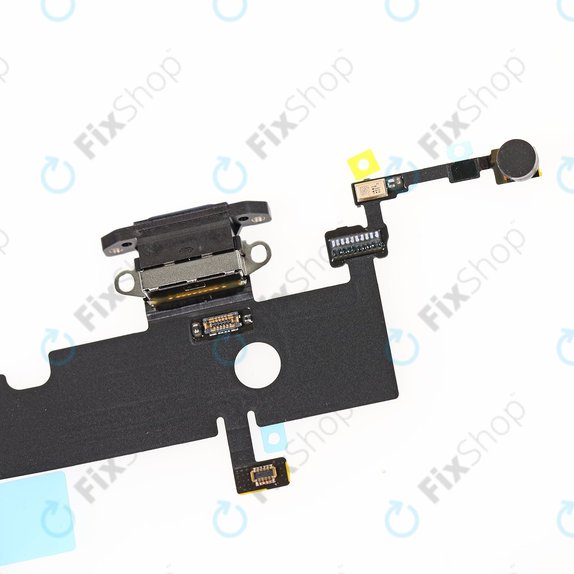 Apple iPhone XS Max - Connecteur de charge + Câble flexible (Gris sidéral)