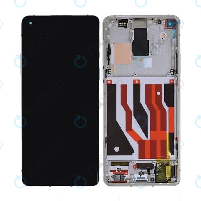 OnePlus 8 - Écran LCD + Écran tactile + cadre (Interstellar Glow) - 2011100174 Genuine Service Pack