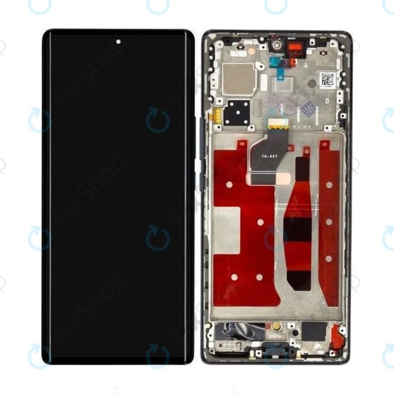 Honor 70 - Écran LCD + Écran tactile + Cadre (Midnight Black) OLED