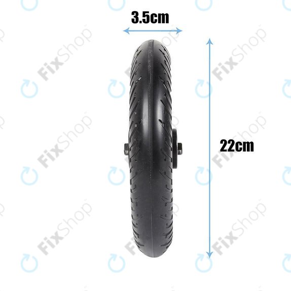 Kugoo S1, S1 Pro, S2, S3 - Roue arrière + pneu