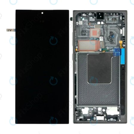 Samsung Galaxy S24 Ultra S928B - Écran LCD + Écran tactile + Cadre (Titanium Black) OLED