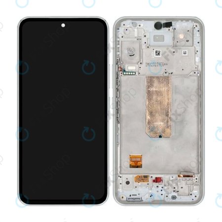 Samsung Galaxy A54 5G A546B - Écran LCD + Ecran Tactile + Cadre (Blanc) - GH82-31231B, GH82-31232B Genuine Service Pack