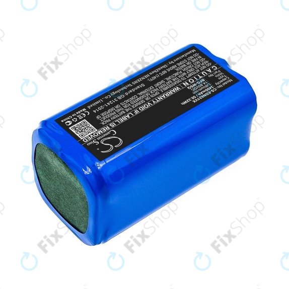 Ecovacs Deebot N79, N79S, Eufy RoboVac-series, Proscenic 850-series - Batterie BFG-WSQ, ICR18650-26J-4S1P, UR18650ZY-4S1P-AAM Li-Ion 14.4V 3400mAh HQ