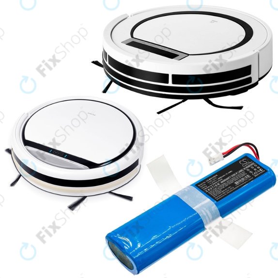 Tesla RoboStar-series, Medion MD-series - Batterie HJ08, HA15 Li-Ion 14.4V 2600mAh HQ