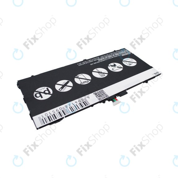 Batterie pour Samsung Galaxy Tab S 10.5, 7900mAh, Li-Pol, 3.8V, EB-BT800FBC, HQ