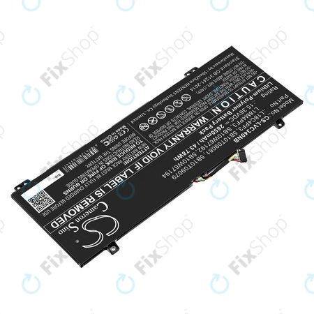 Batterie pour Lenovo Ideapad C340, Ideapad Flex, 2850mAh, Li-Pol, 15.36V, L18C4PF3, HQ