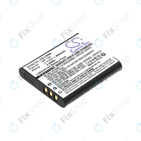 Batterie pour Olympus MJU, Casio Exilim, Kodak PIXPRO, 800mAh, Li-Ion, 3.7V, NP-150, HQ