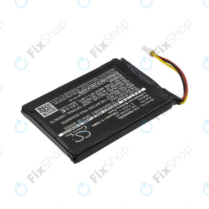 Batterie pour Garmin Nüvi 40, 750mAh, Li-Ion, 3.7V, 361-00056-05, HQ