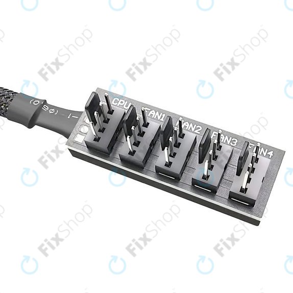 Hub PWM pour ventilateurs, 4 broches, 5 ports