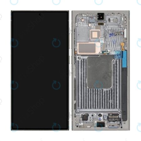 Samsung Galaxy S24 Ultra S928B - Écran LCD + Écran tactile + Cadre (Titanium Gray) - GH82-33396A Genuine Service Pack