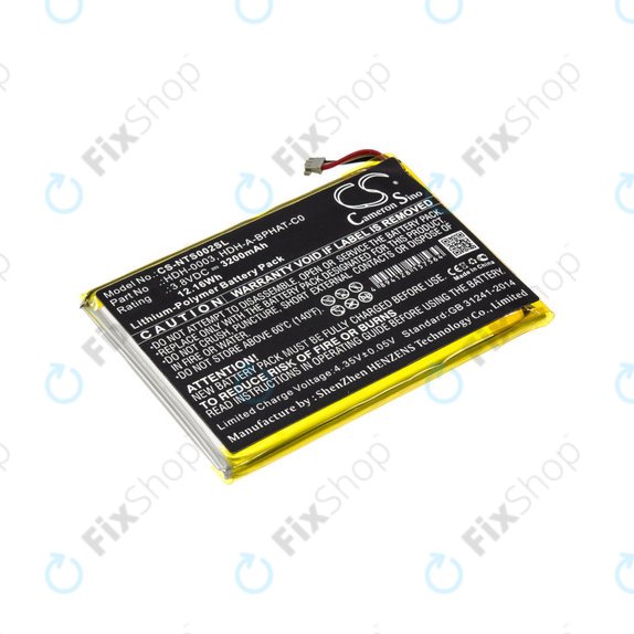 Batterie pour Nintendo Switch Lite, 3200mAh, Li-Pol, 3.8 V, HDH-A-BPHAT-C0, HQ