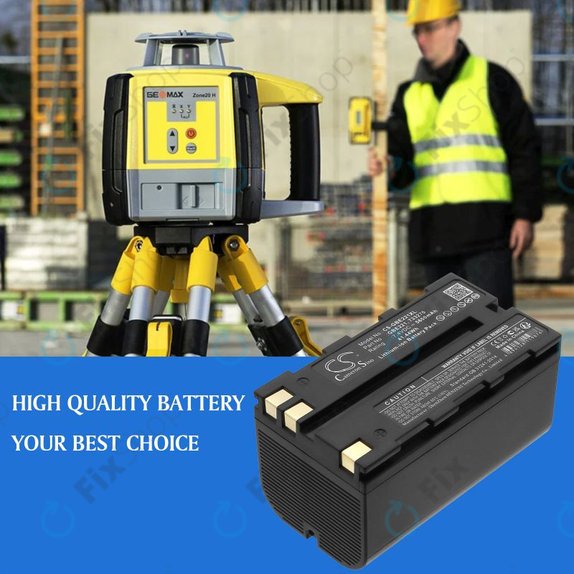 Batterie pour Geomax Stonex R6, Zoom 35, 5600mAh, Li-Ion, 7.4V, ZBA200, HQ