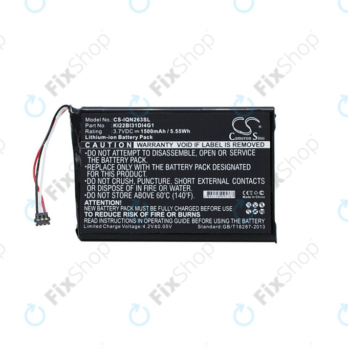 Garmin Nuvi 2639LMT, 2689LMT - Batterie KI22BI31DI4G1 1500mAh HQ