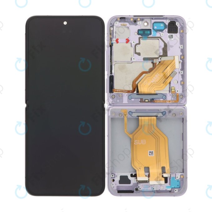 Xiaomi Mix Flip 2405CPX3DC - Écran LCD + Écran tactile + Cadre (Purple) OLED