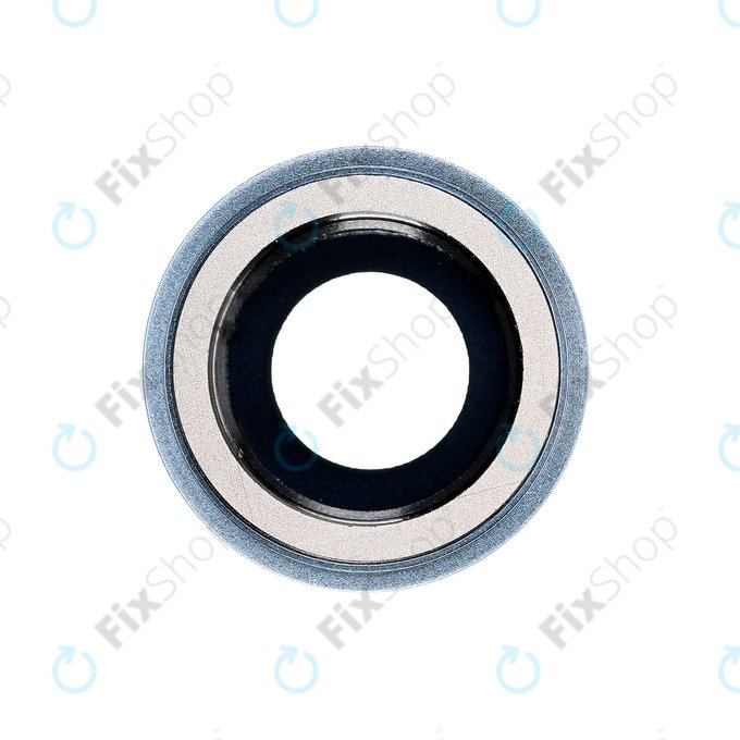 Apple iPhone XR - Objectif d'appareil photo + cadre (Bleu)