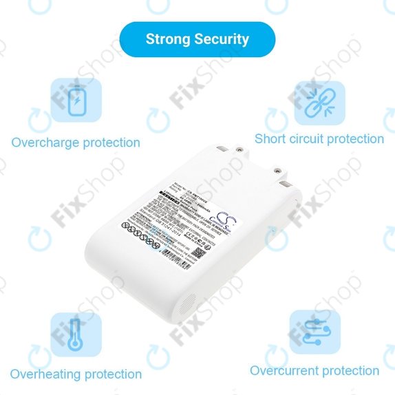 Xiaomi Dreame G10, G20, T10, T20 - Batterie 3027689 Li-Ion 25.2V 2400mAh HQ