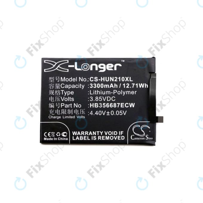 Huawei Honor 7X - Batterie HB356687ECW 3300mAh HQ