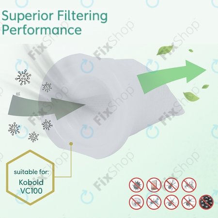 Vorwerk Kobold VC100 - Filtre a poussiere