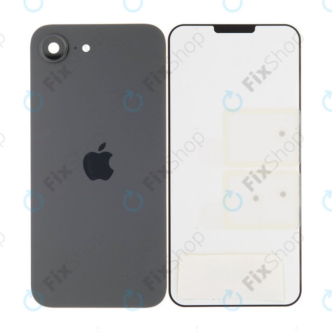 Verre du boîtier arrière pour iPhone 16e | Black | 661-49429 | Genuine Apple