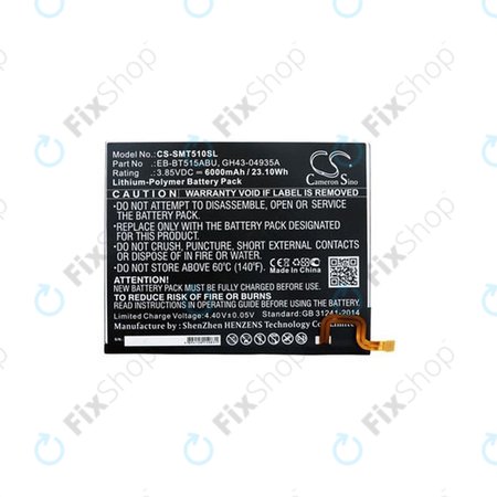 Samsung Galaxy Tab A 10.1 2019 - Batterie EB-BT515ABU 6000mAh HQ