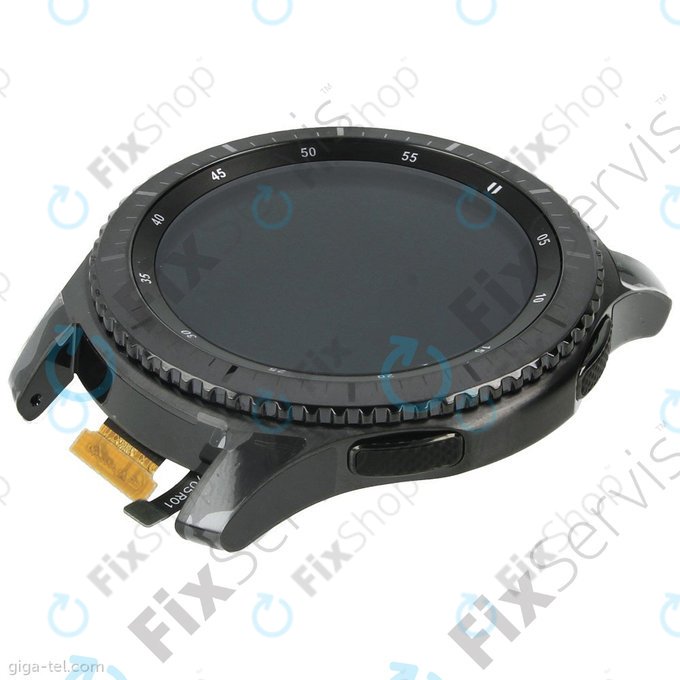 Samsung Gear S3 Frontier R760, R765 - Écran LCD + Écran Tactile + Cadre (Gris Espace) - GH97-19658A Genuine Service Pack