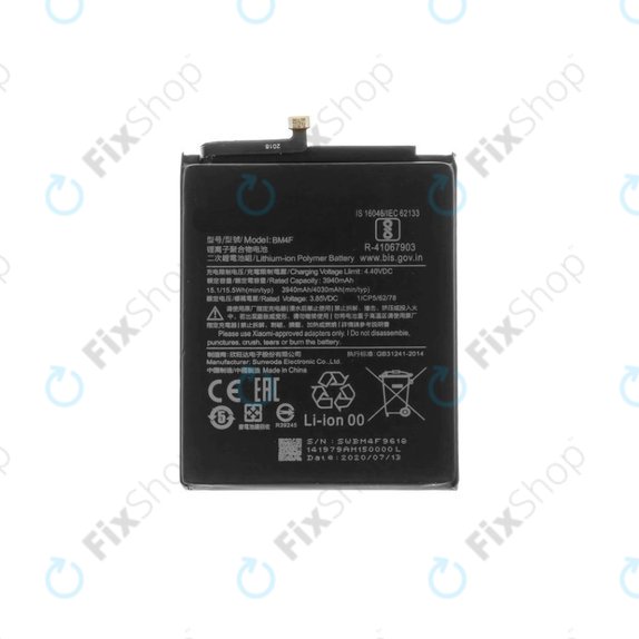 Xiaomi Mi 9 Lite, Mi A3 - Batterie BM4F 4030mAh
