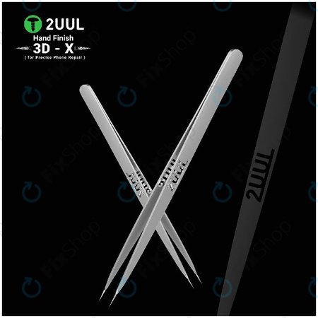 Pincette de précision, finition manuelle 3D-X, 2UUL TW02