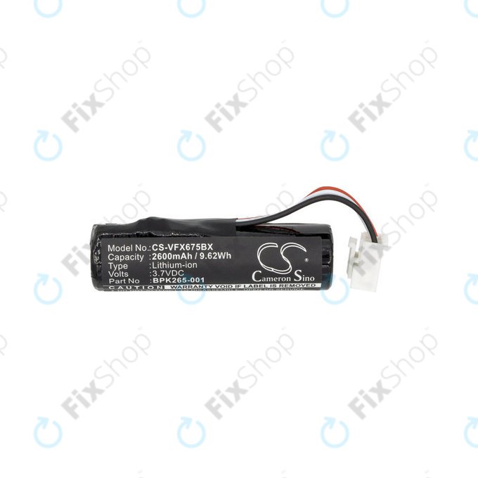 Batterie pour Verifone Vx675, Vx690, C680, 2600mAh, Li-Ion, 3.7V, BPK260-001, HQ