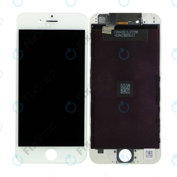 Écran In-Cell pour iPhone 6, White, Tactile avec cadre, FixPremium