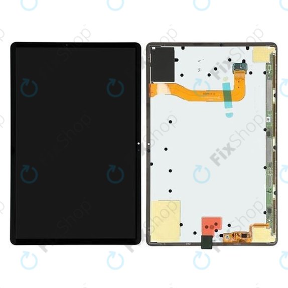 Samsung Galaxy Tab S7 Plus T970N, T976B - Écran LCD + Écran tactile (Noir mystique) - GH82-23864A, GH82-23407A Genuine Service Pack